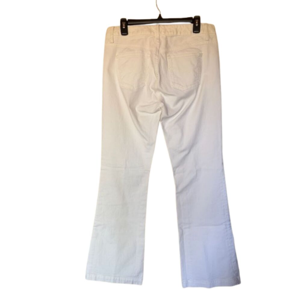Gap 1969 Long & Lean White Jeans Women's 29/8R Bootcut Stretch NWOT - Picture 5 of 8